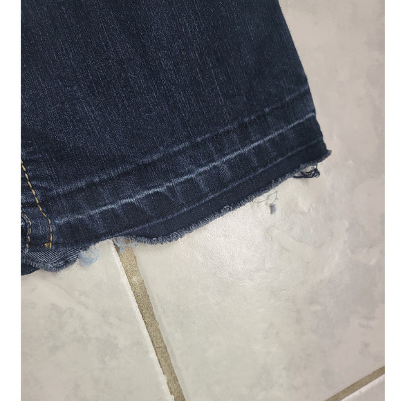 Y2K Mudd Dark Wash Boot Cut Jeans - Size 17 - Picture 4 of 5